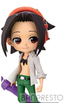 Shaman king - yoh asakura - figurine q posket 14cm ver.a