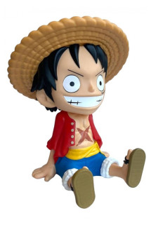 One piece tirelire pvc luffy 18 cm