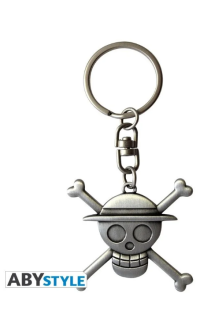 One piece porte-clés 3d skull luffy