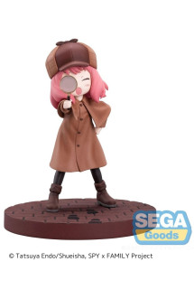 Spy x family - statuette luminasta anya forger playing detective 12 cm