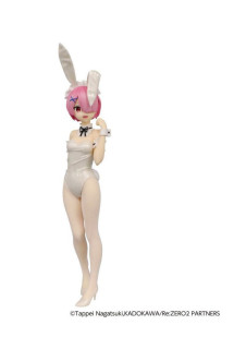 Re zero bicute bunnies ram white pearl ver. figurine