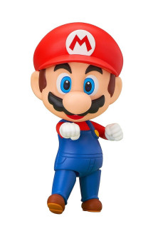 Super mario bros - figurine nendoroid mario (4th-run) 10 cm (good smile company)