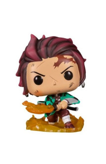 Demon slayer pop tanjiro fire move exclu