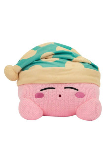 Kirby - peluche kirby nuiguru-knit sleeping mega 25 cm