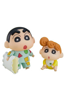 Crayon shin-chan - figurine nendoroid shinnosuke nohara pajama ver. & himawari