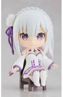 Re:zero starting life in another world - figurine nendoroid swacchao! emilia 9 cm