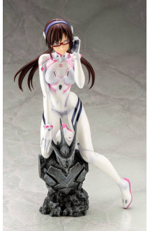 Evangelion 4 - statuette 1/6 mari makinami illustrious white plugsuit ver. 24 cm