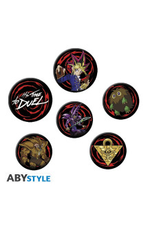 Yu-gi-oh! - pack de badges - yugi et les monstres