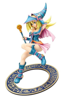 Yu-gi-oh - ! - statuette 1/7 dark magician girl (re-run) 21 cm